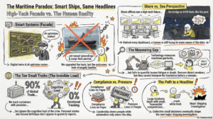 Technology improved the ships. The system forgot to upgrade the humans.