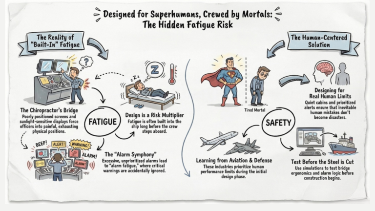 ship bridge design ergonomics