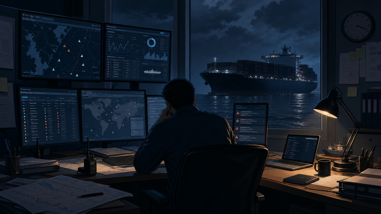 shore based maritime job reality