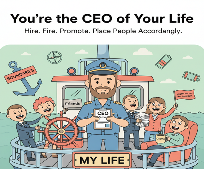 The Human factor #17-Be the CEO of Your Life: Leading Yourself Before Leading the Ship