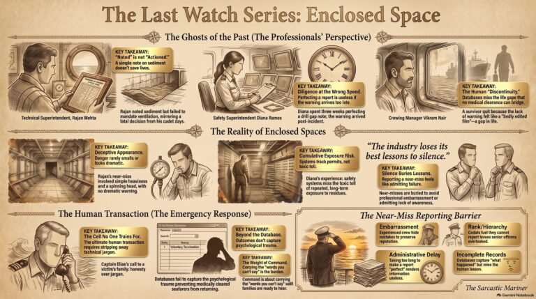 The Last Watch Book 1 enclosed space: the permit illusion infographic